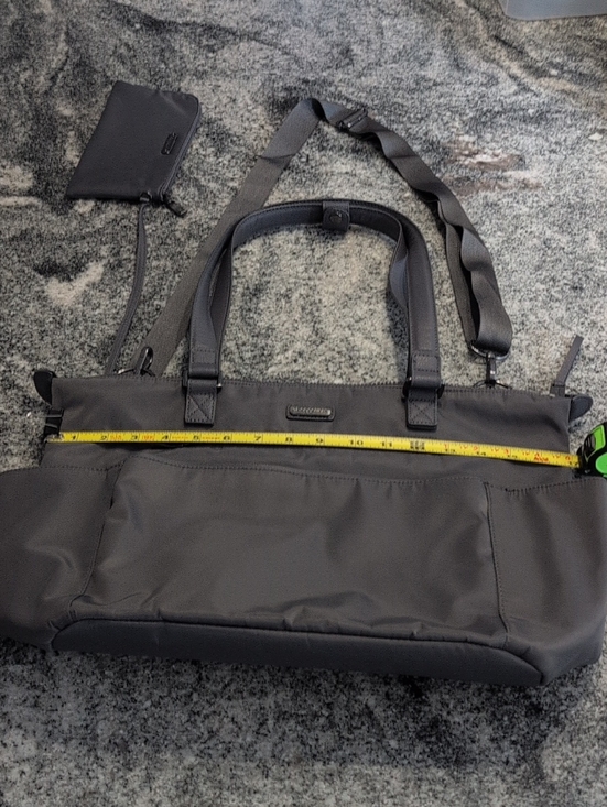 Handbags - Like New - Grey Baggalini Wide Tote